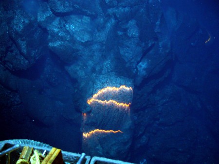 Volcanoes underwater?